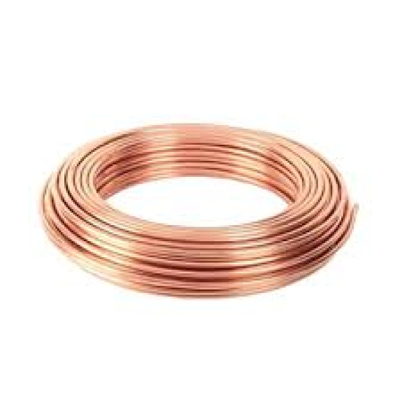 Труба мідна 1/4"- 6,35х0,76 Halcor Греція купити, для кондиціонера. Труба мідна 1 4