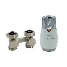 #Комплект Vario Term, Standard тип V, Prestige (білий/хром),  кутовий, PRNYGS0201C/FK (with nipples)
